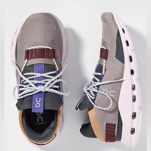 On cloudnova sneakers in zinc/lily